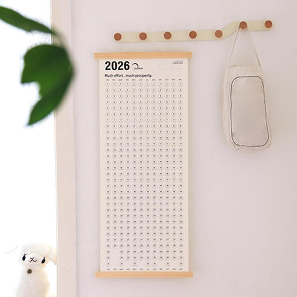 2026 Calendar Wall Double-Sided Monthly With Stickers Large Wall Calendar 2026-2027 For Christmas New Year Schedule Appointment