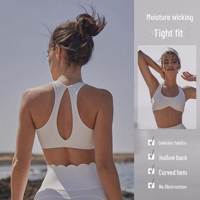 Top da yoga da donna con schiena incrociata: Canotta alla moda per Pilates, Fitness e Corsa