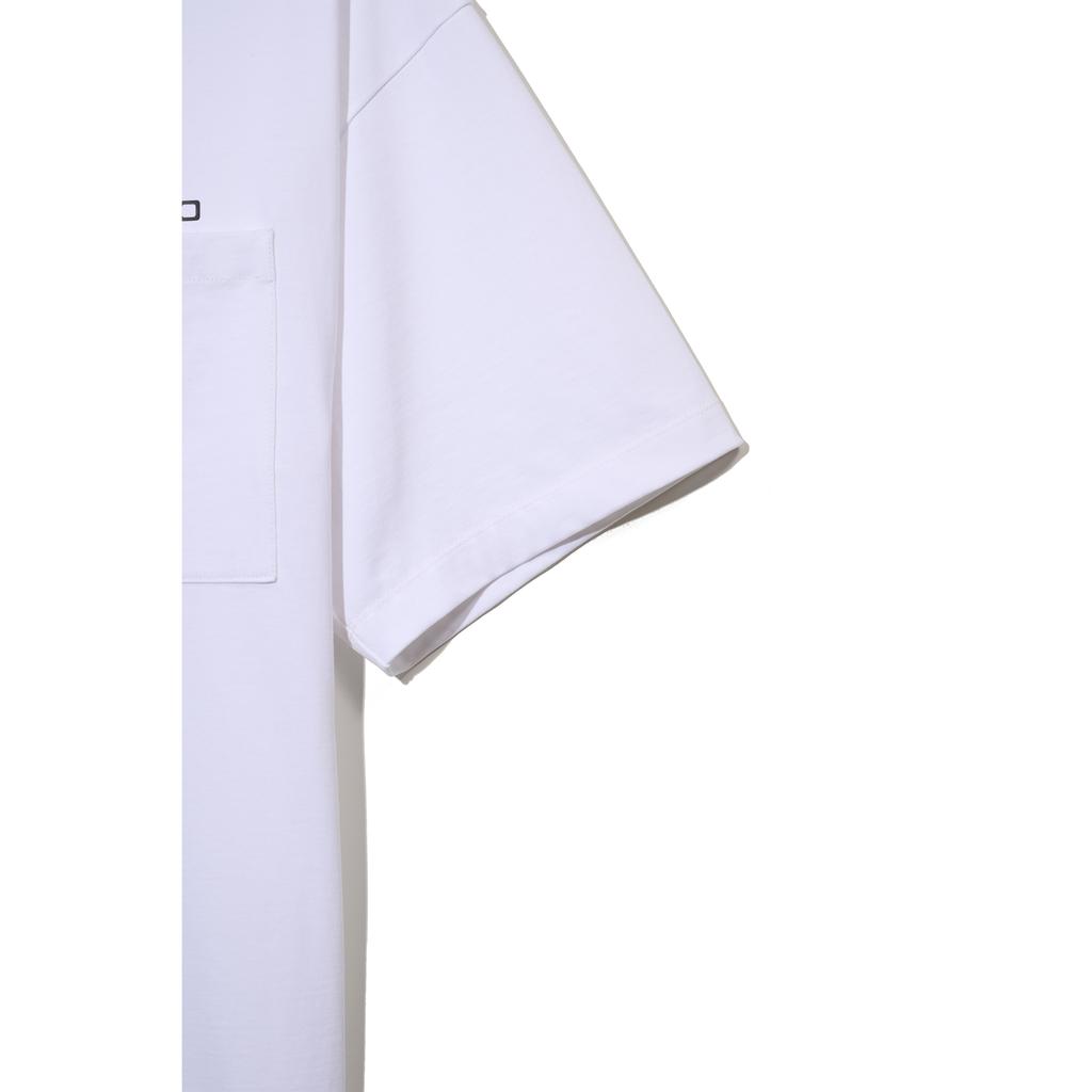 ZNO Logo Oversized Short Sleeve T-Shirt (White)