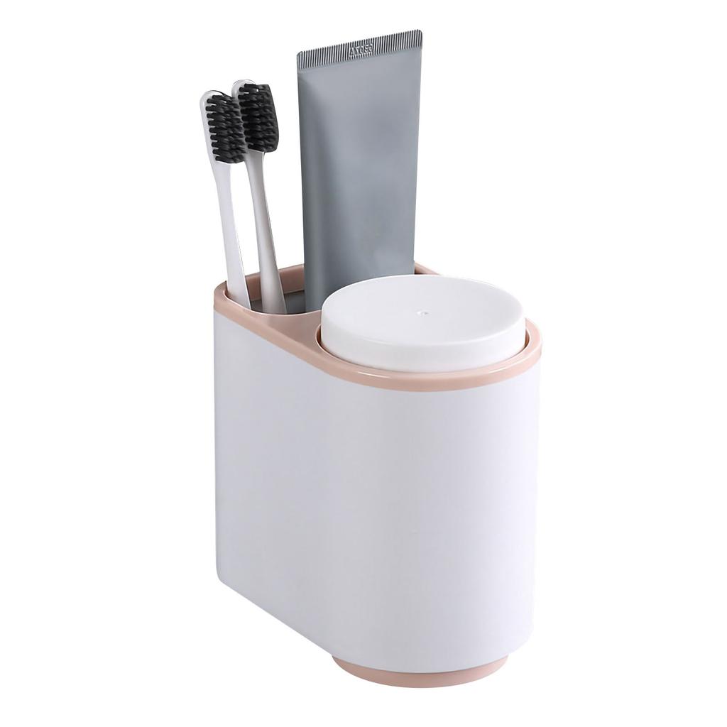 Gargle Cup Holder Magnetic Suspensible Handstand Adsorption Toothbrush Cup Rack for Bathroom