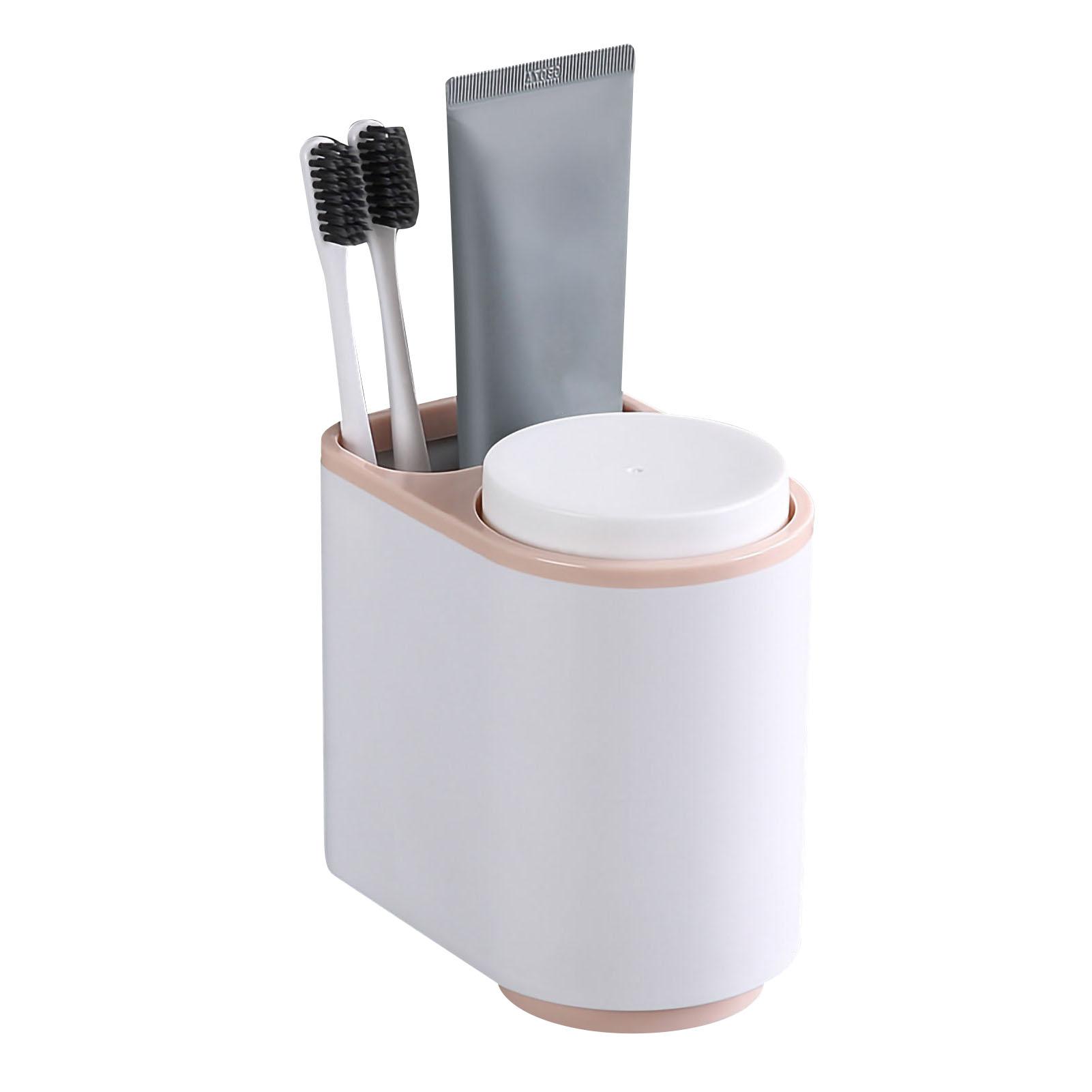 

Gargle Cup Holder Magnetic Suspensible Handstand Adsorption Toothbrush Cup Rack for Bathroom Type 2