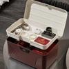 2-lagige Safe-Box mit Zahlenschloss - Tragbar für Bargeld, Schmuck, Reisepass-Sicherheitsspeicher, Multifunktionaler Haushaltsorganizer, Leicht zu tragen