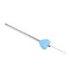 Stainless Steel Drinking Straw with Cleaning Brush Reusable Metal Straight Drinking Straw for