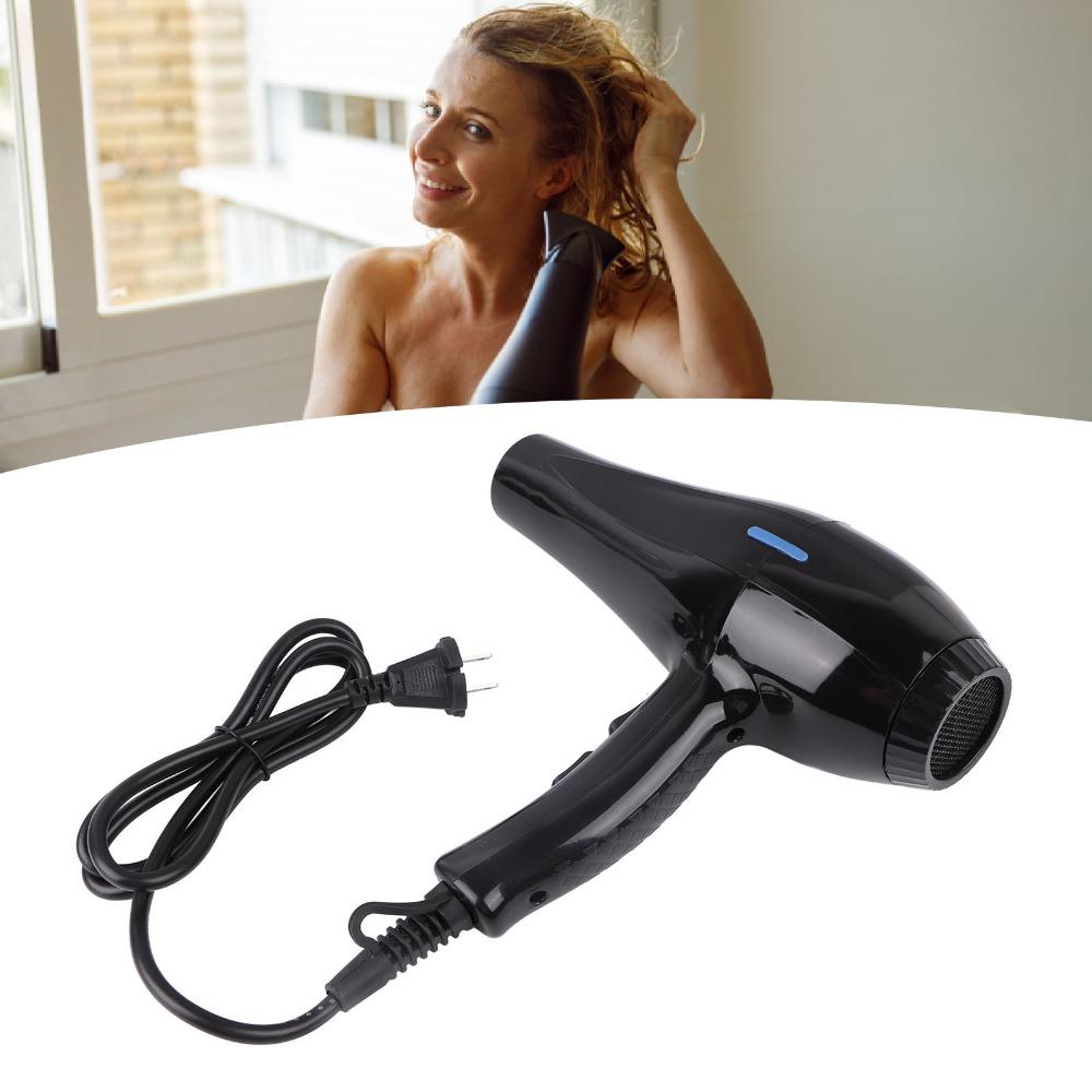 Black Color Negative Ionic Hair Dryer Professional Quick Drying Hair Dryer  Home Use
