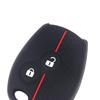 1Pcs Silicone Car Key Case Remote Car Key Cover Car Key Protector 2/3 Buttons Key Fob Cover Keys Accessories