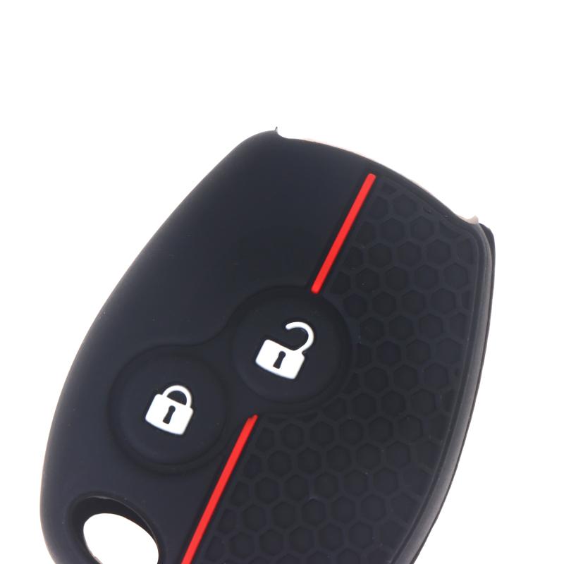1Pcs Silicone Car Key Case Remote Car Key Cover Car Key Protector 2/3 Buttons Key Fob Cover Keys Accessories