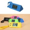 Student Triangle Shape Watch 10 Colors Hanging Keychain New Mini Electronic Clock