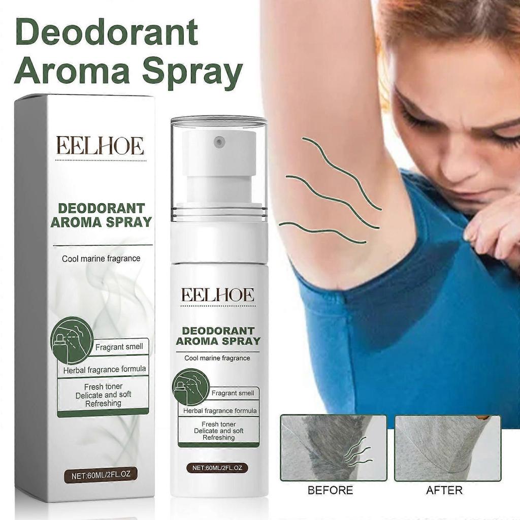 Deodorant Spray Remove Odor Long Lasting Freshness Antiperspirant ,60ml