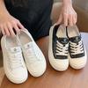 Genuine Leather Two Wear Little White Shoes Children Summer New Versatile Breathable Ugly Cute Board Shoes Platform Casual Sports Shoes