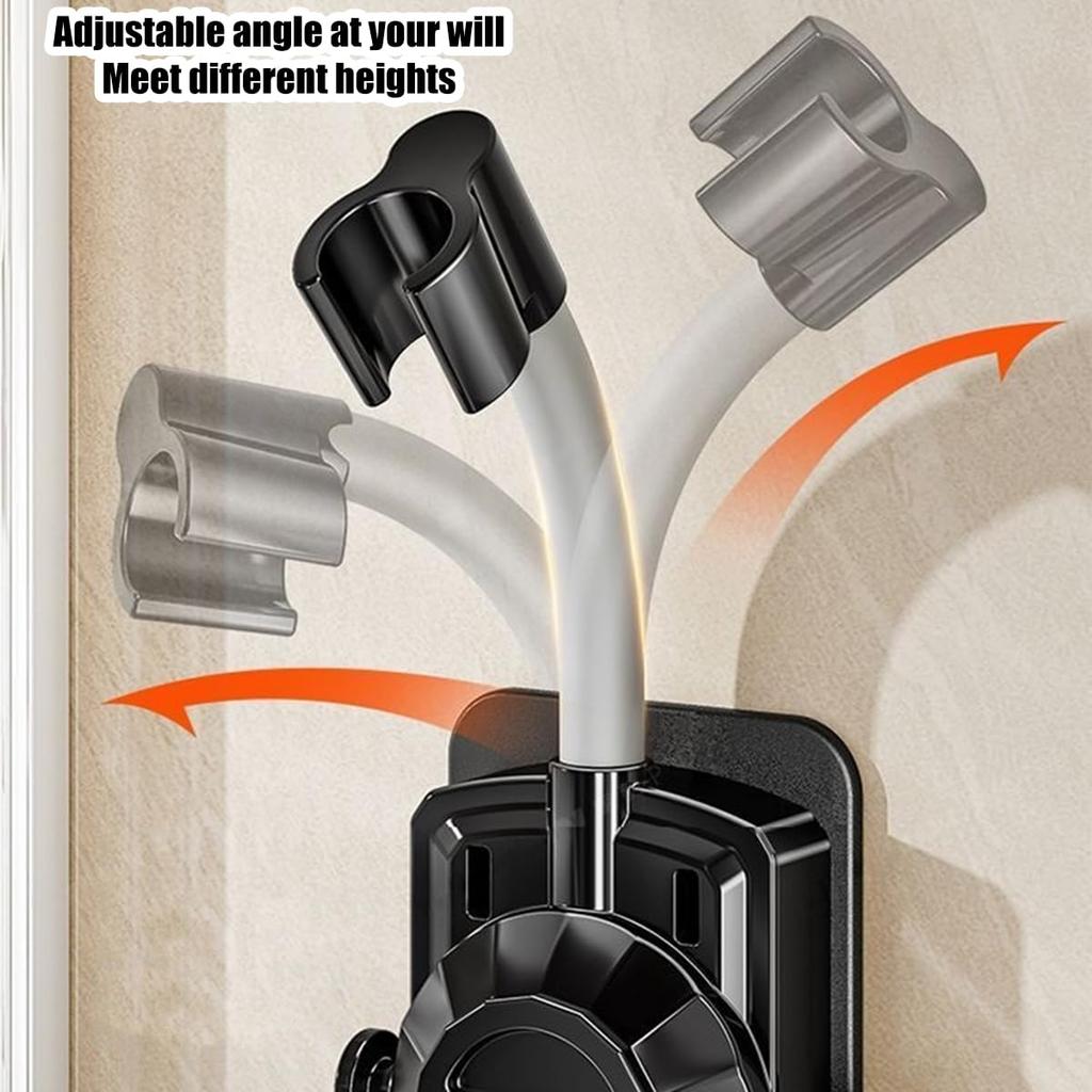 Adjustable Self-Adhesive Shower Head Holder Wall Mount Universal Showerhead Bracket Bathroom SPA Accessory