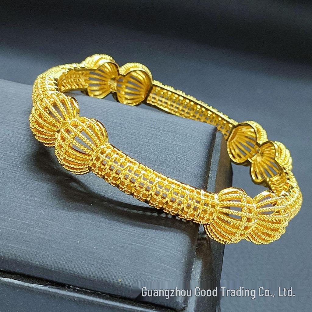 Bracelet de mariée Bollywood plaqué or 24 carats: Bijoux de mariée pour femmes