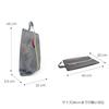 Pack All Shoe Cases, Shoe Bags, Shoe Storage, Indoor Shoe Bags, Water-Repellent, Set of 2, Gray