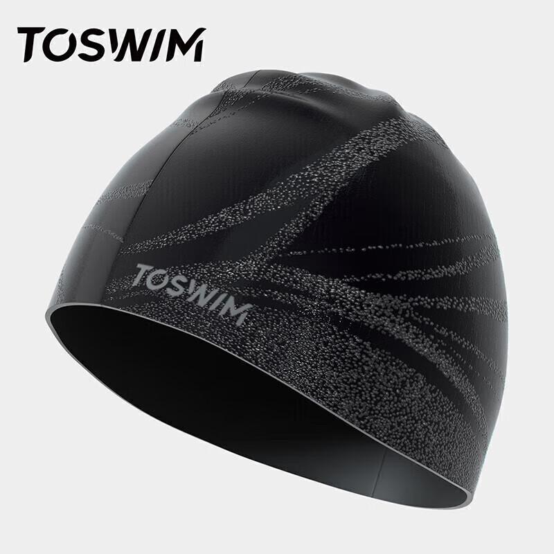 

TOSWIM Printed Silicone Swim Cap