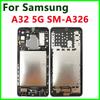 LCD Front Display Frame For Samsung A32 4G 5G SM-A325  A326 Front Housing Middle Frame Faceplate Bezel LCD Middle Frame
