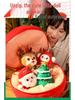 Santa & Reindeer Plush Toy - Cute Christmas Eve Gift for Girls