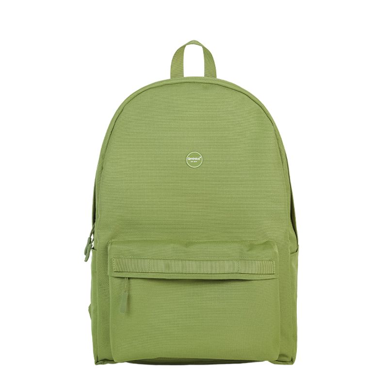 

Qminica15.6-Inch Computer Bag Multi-Functional Daily Solid Leisure Commuter Large Capacity Travel Backpack Avocado green