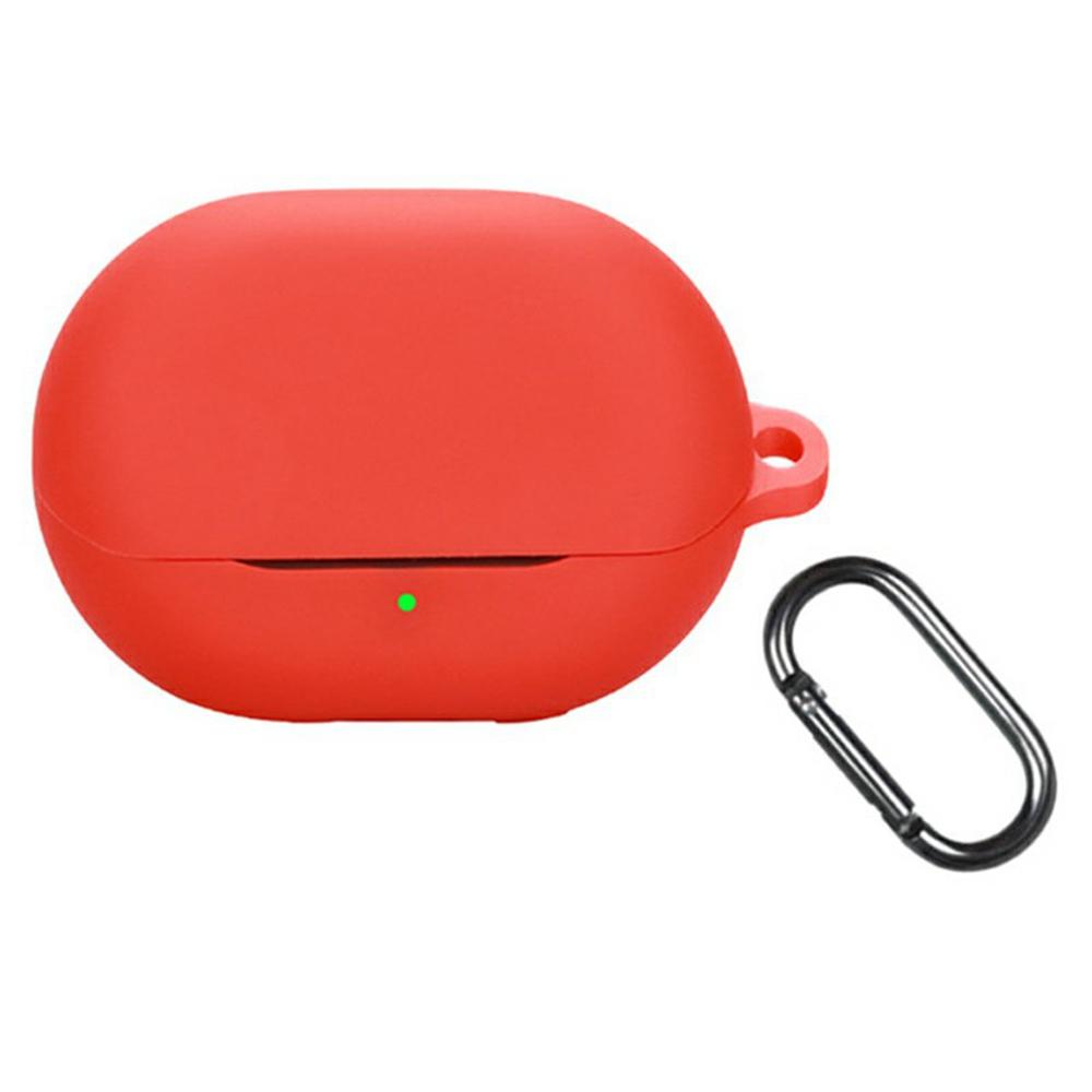 For SoundPEATS Air5 Pro Silicone Case with Anti Lost Buckle Bluetooth-Compatible Earphones Protective Cover