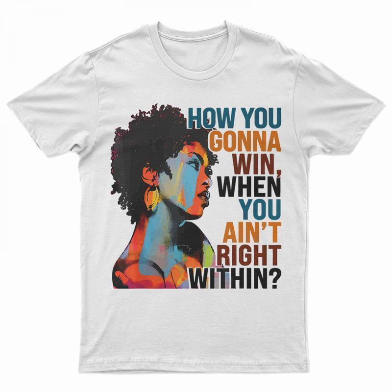 How You Gonna Win When You Ain t Right Within, Lauryn Music Hill, Lauryn T-Shirt L