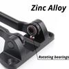 Black Silver Gold Zinc Alloy Door Lock Heavy-duty Safety Lock Latch, Suitable for Hotel Apartment Home Hardware