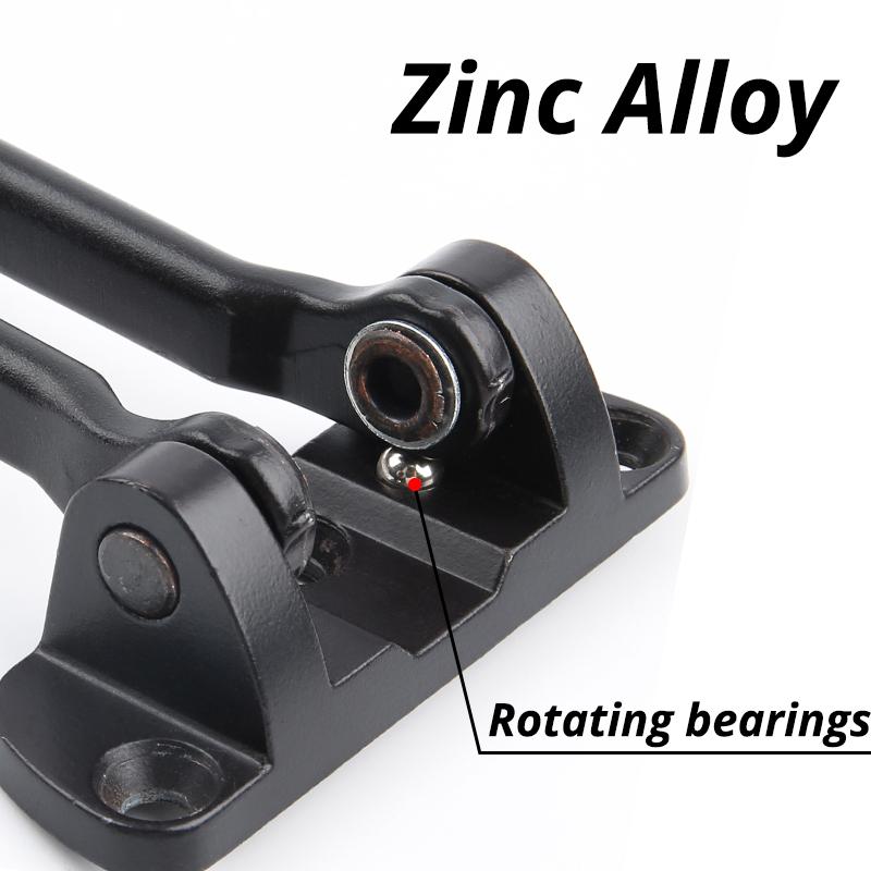 Black Silver Gold Zinc Alloy Door Lock Heavy-duty Safety Lock Latch, Suitable for Hotel Apartment Home Hardware