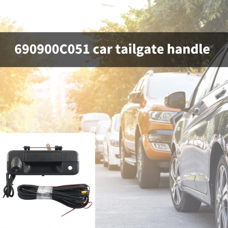 Rear View Backup Tailgate Camera Integrated Handle 690900C051 Replacements Vehicle Accessories Simple To Use for Vehicle 