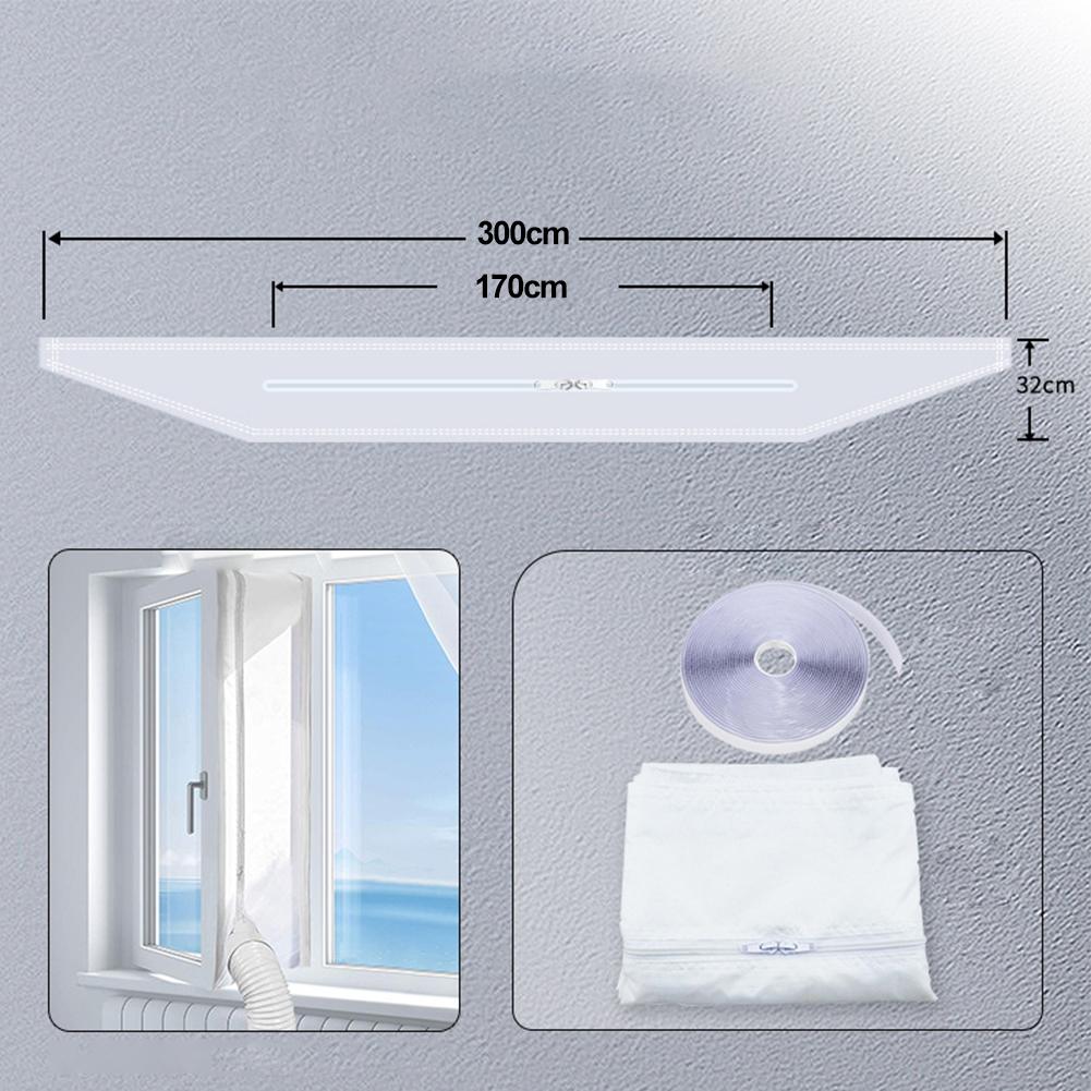 34M Air Conditioning Sealing Cloth For Window For Air Lock Sealing Cloth Grill Cover For Air Conditioning Flexible Cloth 7580₽