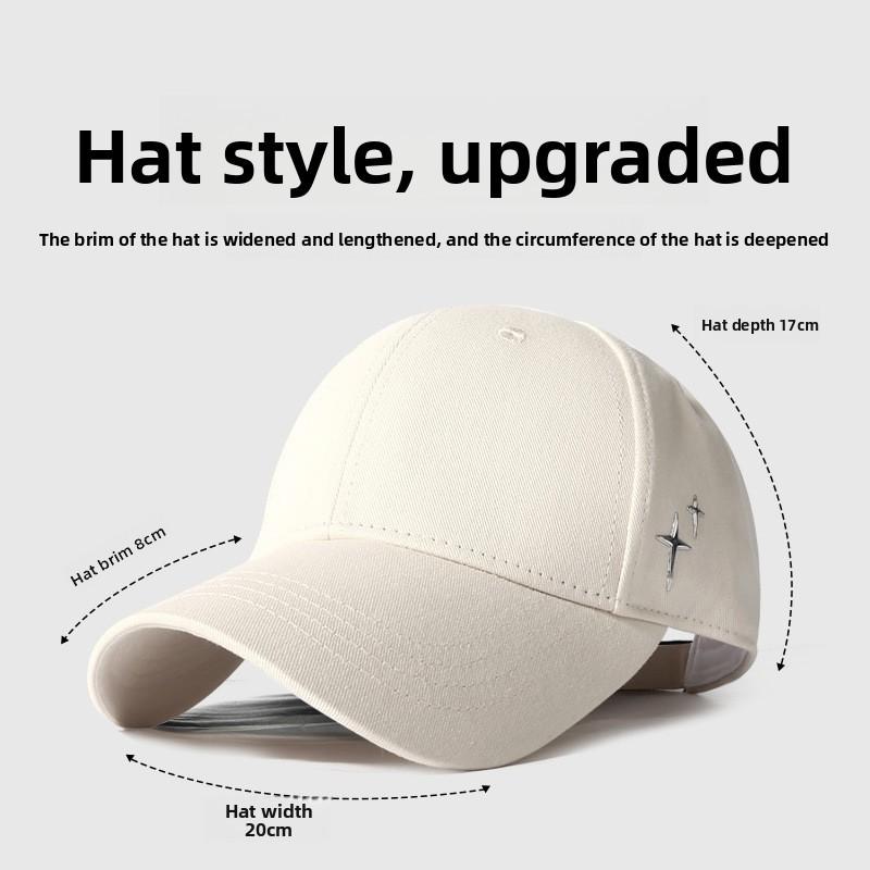 Cotton Baseball Cap For Women Men With Sunshade And Breathability For Casual And Sports Use