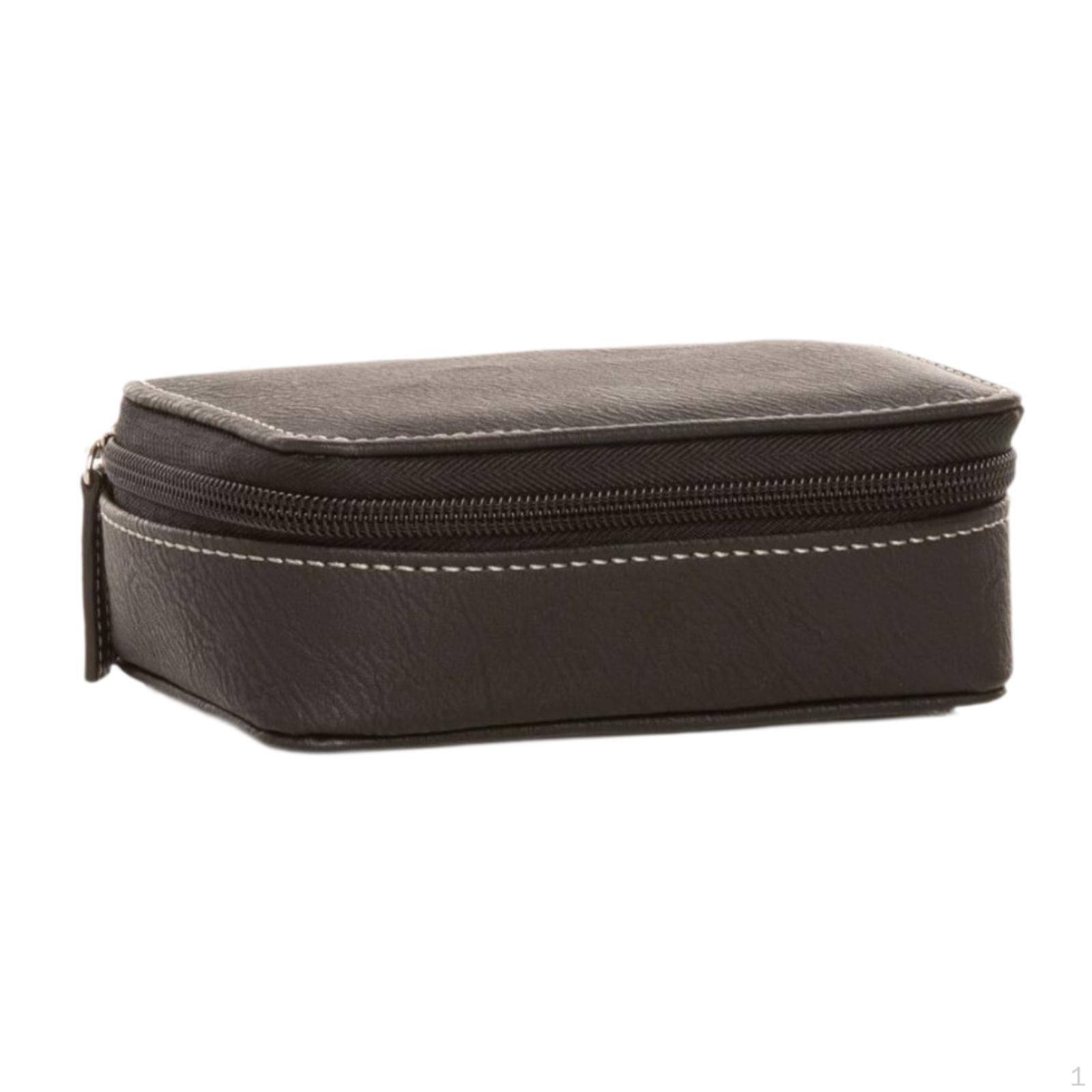 

Сумка для гольфа, чехол для аксессуаров, компактная застежка-молния, из искусственной кожи, модный портативный чехол, держатель для футболки чёрный