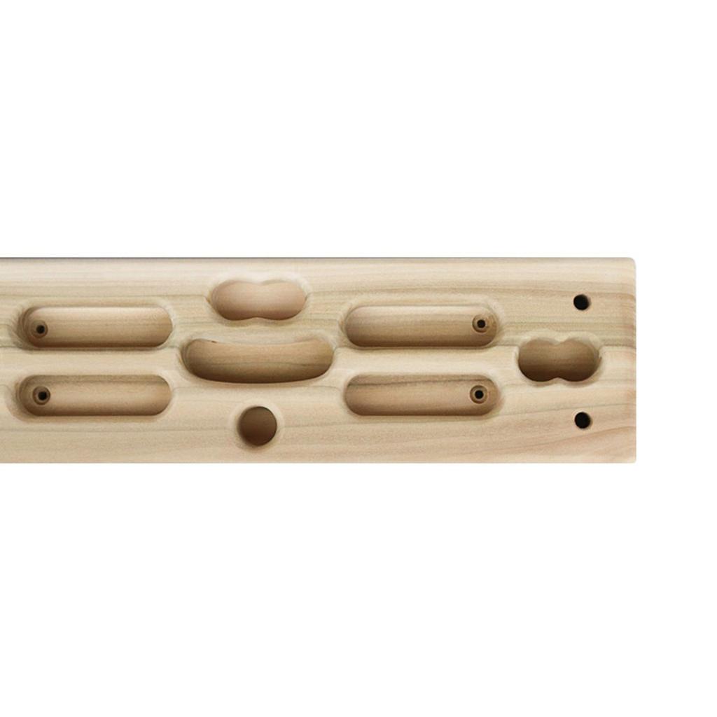 Wood Climbing Fingerboard Climbing Hangs Board Indoor Rock Climbing Fingerboard for Doorway Outdoor Indoor Enduring