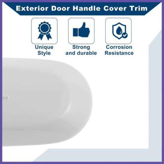 Exterior Door Handle Cover Trim for Jaguar XK 07-15 for Jaguar XF 09-15