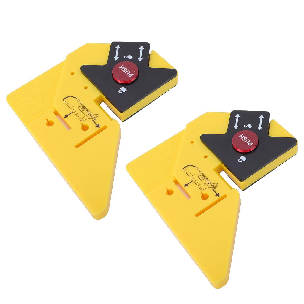2pcs Trim Carpentry Aid Practical Portable Decorative Trim Bevel Cutting Guide Auxiliary Tool