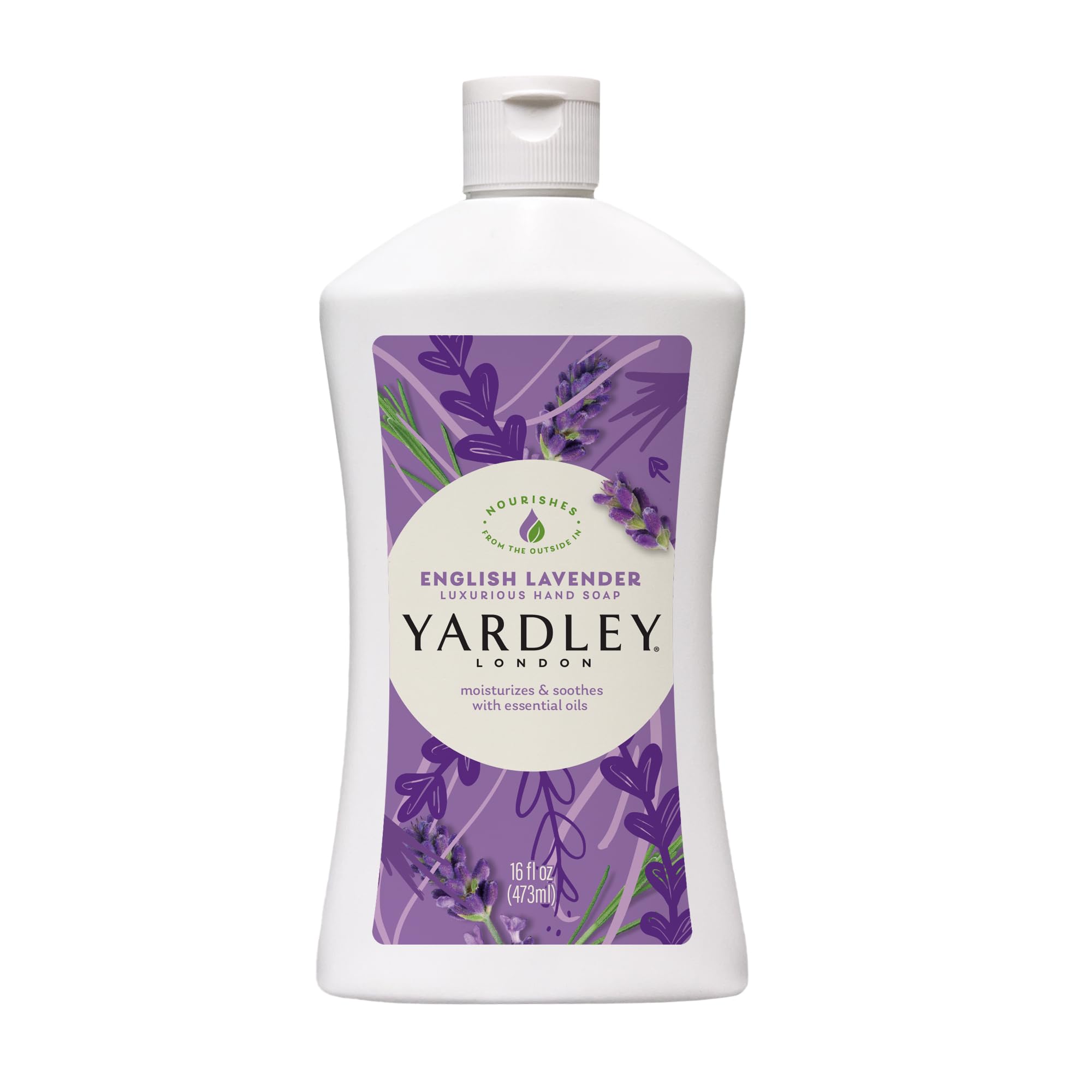

Yardley London English Lavender Liquid Hand Soap 16 Ounce Refill,