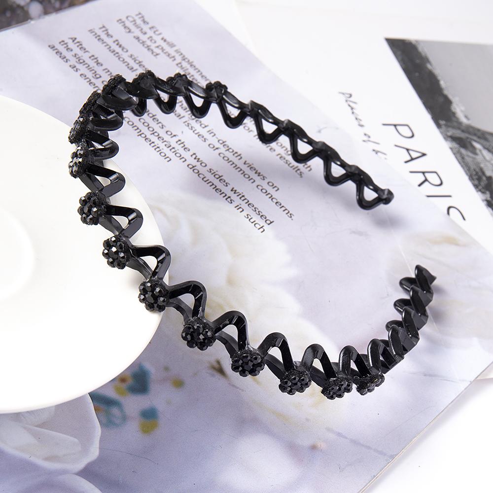 

Мода Маленький Цветок Нескользящая Повязка на Голову Стразы Повязки для Волос Эластичные Женские Обручи для Волос Ободок Аксессуары для Волос для Девочек Головной Убор