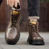 Men's boots four seasons retro British tooling shoes soft sole anti-slip high-top casual boots fashion youth Joker outdoor boots