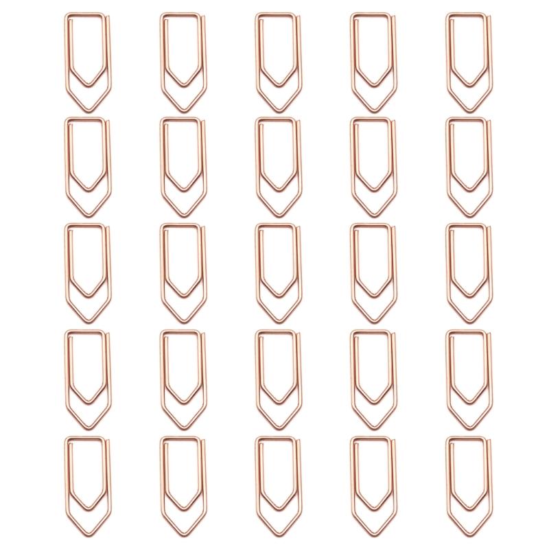 Metal Crayon Paper Clips in Assorted Colors Ideal for Bookmarking and Organizing Office Documents Durabiity