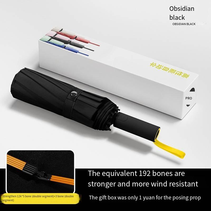 Windproof Travel Umbrella Compact Automatic Wind Resistant Small Folding Backpack Umbrellas for Rain StrongPortable perfect