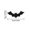 2025 Halloween Black Wooden Ornament Party Halloween Atmosphere Home Decoration Bat Ornament Crafts