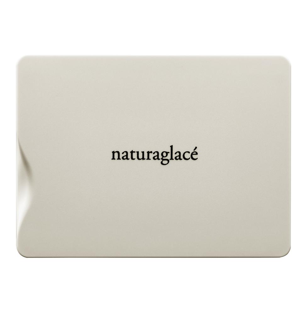 Natural Glass Eyebrow Powder 02 with Brush (Medium Brown)