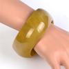 1PCS Vintage Fun Exaggerated Irregular Acrylic Classic Texture Resin Bangles Women Geometric Charm Bracelets Popular Jewelry