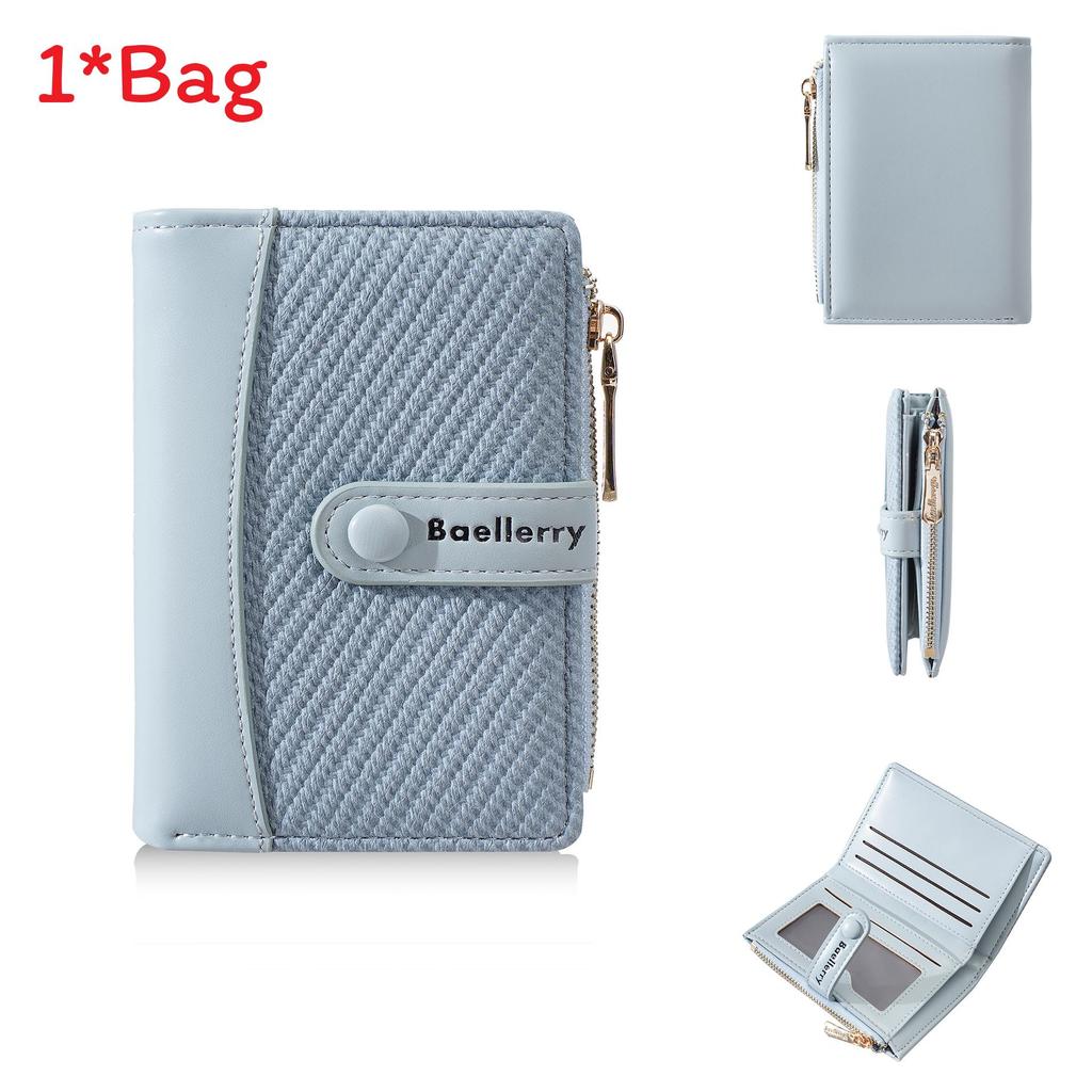 Baellerry Womens Wallet Pu Leather Crossbody Card Holder With Expandable Storage For Daily Use