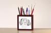French Spaniel, French Setter, Setter – Pen holder with a dog, desk organizer with a print | Art-Dog