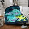 Monsters University Adventure Gift Blanket Soft Warm Cozy Great Picnics Four Seasons Multipurpose Digital Print Unique Gift for Family Camping Y7