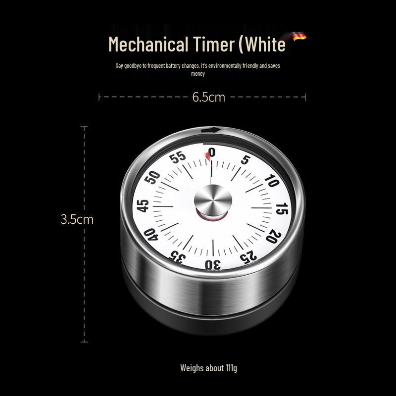 

Магнитный кухонный таймер из нержавеющей стали: Вращающийся механический обратный отсчет Bulk Purchase Discounts