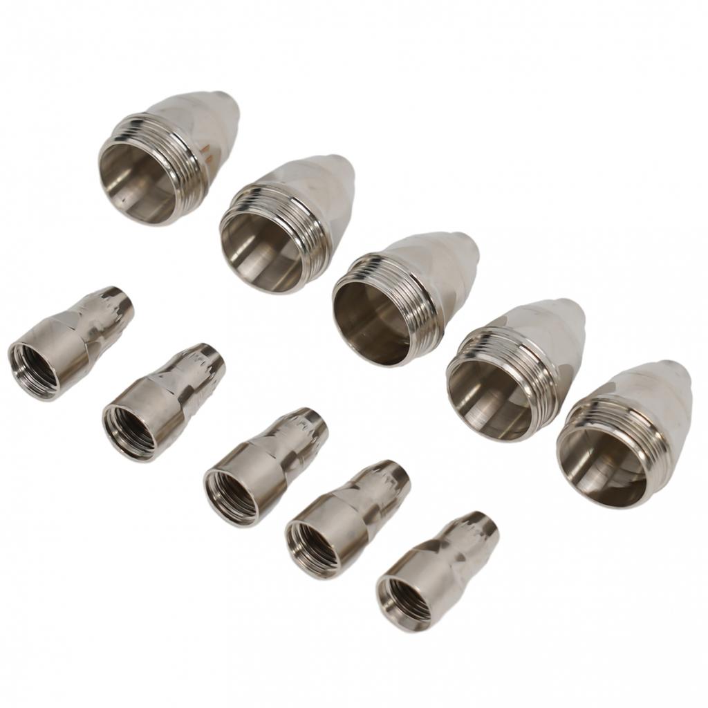 10x P-80 Plasma Cutting Tips Nozzle 1.1mm-1.7mm Cutter Torch Consumables