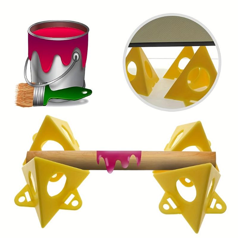10 st pyramidstativ Målarstativ för målare, målarstativ med minikoner för duk och dörrstativ, hällning av skåpfärg