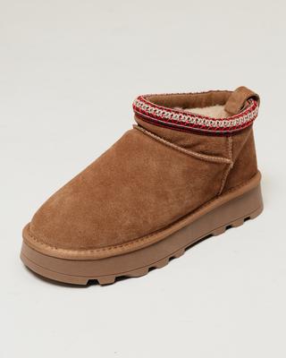 Uggs scurt Allsy 18804 36 maro piele intoarsa