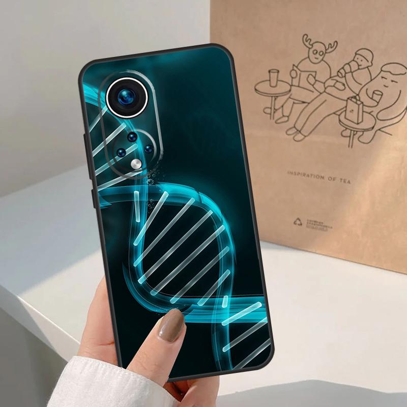 Science DNA Biology For Honor Magic 8 7 6 5 Pro Case For Honor X9d X9c X9b X9a X8c X8b Win 200 400 50 70 90 Lite