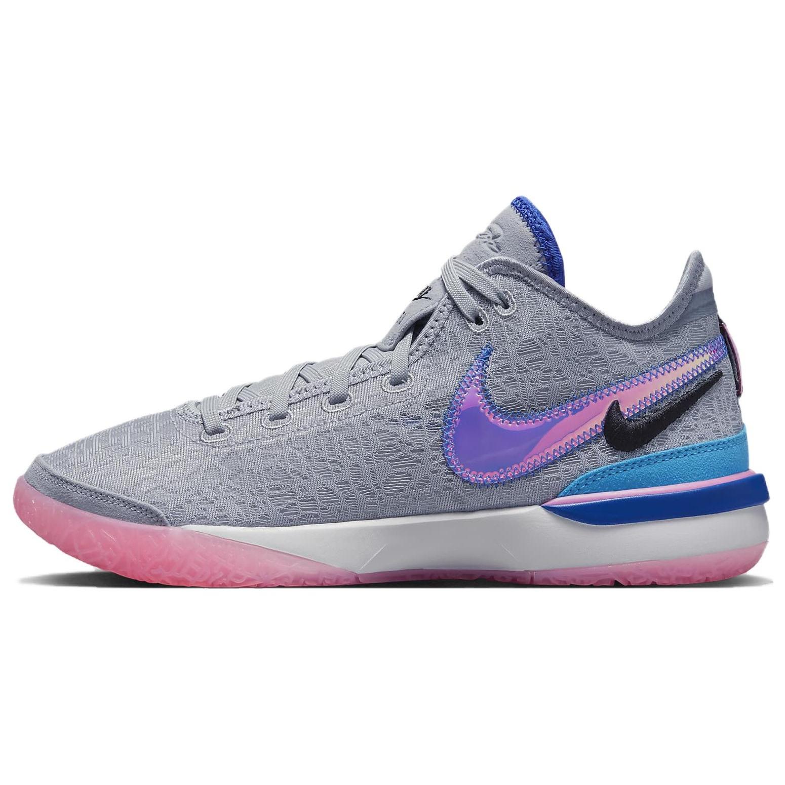 Nike Zoom LeBron NXXT Gen  Wolf Grey Pink Spell  Men s DR8784-002 EU 44.5