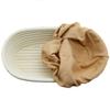 Rattan Basket Bread Form 28 Cm With Cover Rising And Proofing Dough