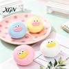 Steamed Bun Squeeze Toy Cartoon Sausage Mouth Stress Ball Big Eyes Relief Fidget Soft Stretchy Decompression Dumpling Desk Anti-stress